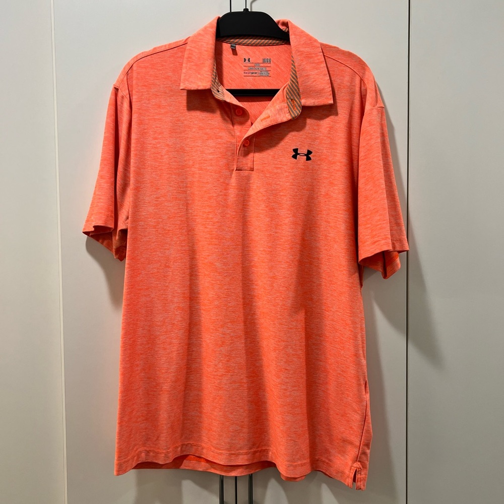 Under Armour Men’s Golf Polo - Orange